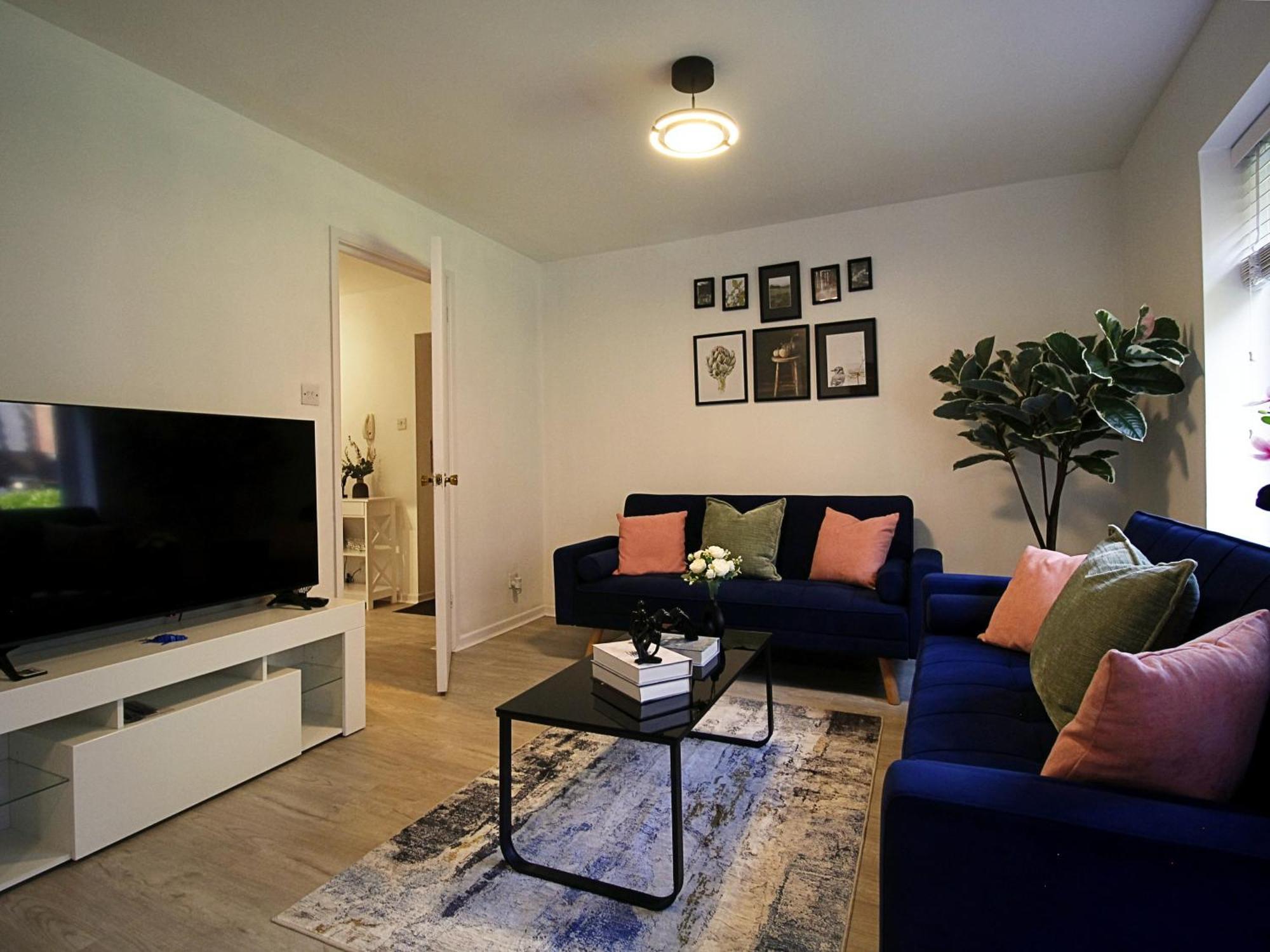 Apartmán 2Bdr Flat Rg1 - Free Open Parking Reading Exteriér fotografie