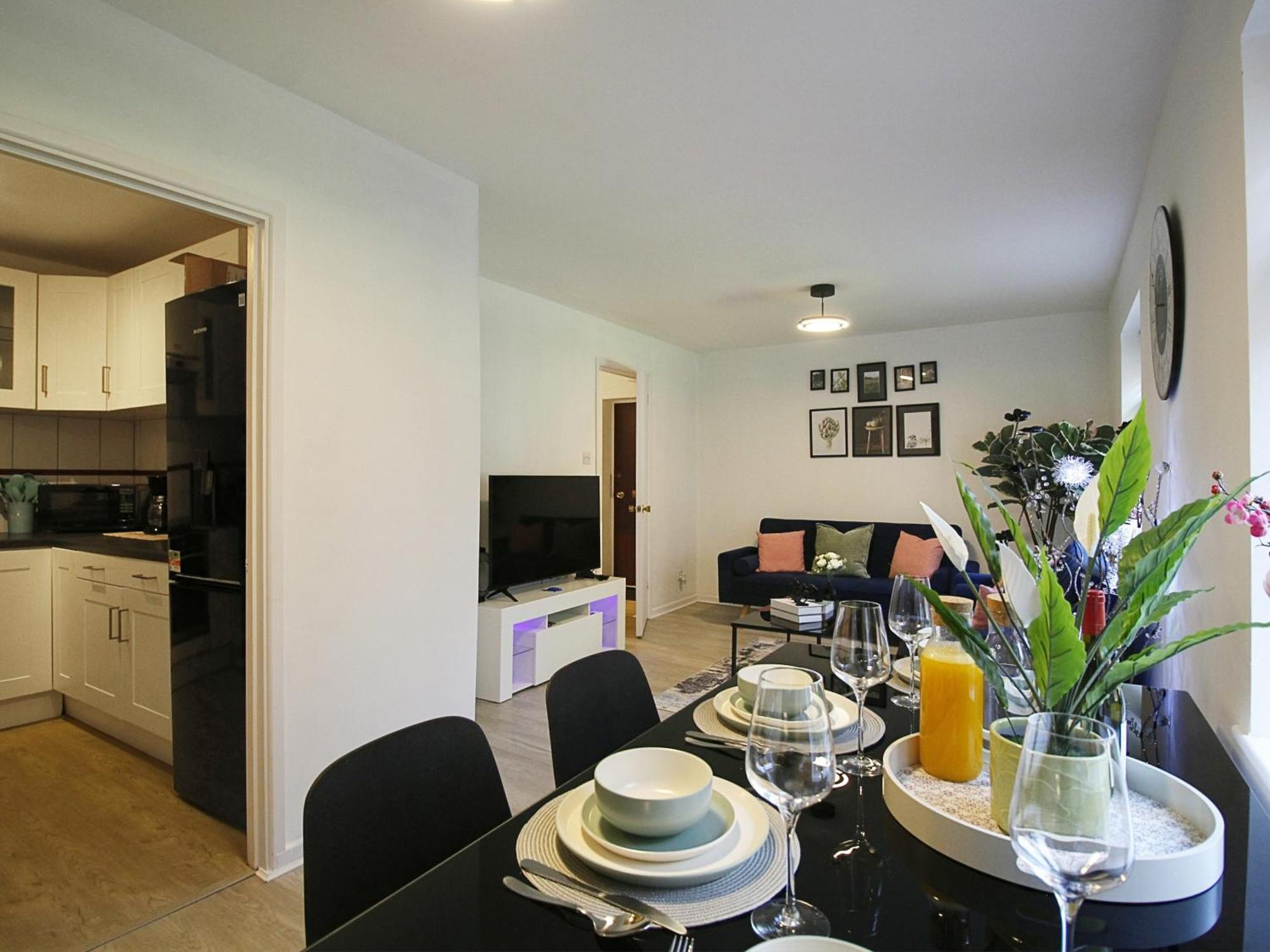 Apartmán 2Bdr Flat Rg1 - Free Open Parking Reading Exteriér fotografie