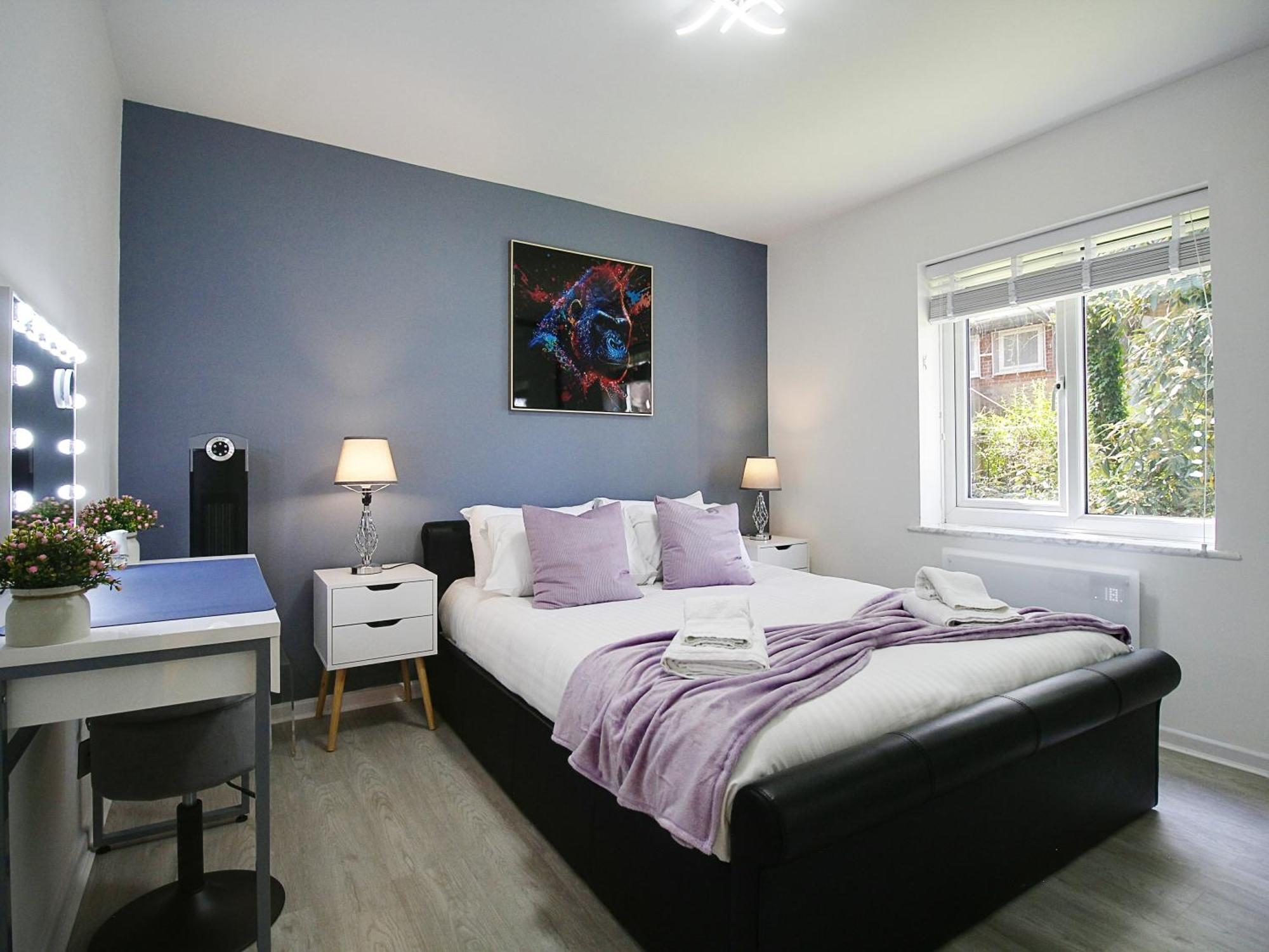 Apartmán 2Bdr Flat Rg1 - Free Open Parking Reading Exteriér fotografie